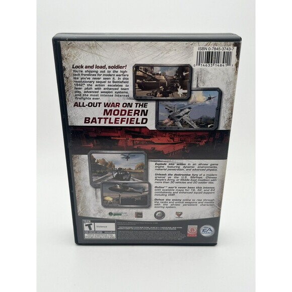 Battlefield 2 (PC-CD Rom, 2005) Complete in Box CIB 3 Disc Game Used - Picture 3 of 10